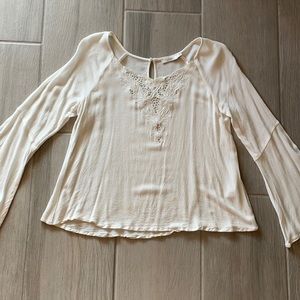 Flowy white Lush boho top
